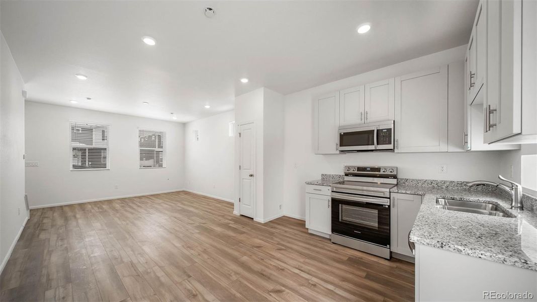 Furnished interior view inside a new home in Green Valley Ranch, Commerce City (Image 6). Furnished interior view inside a new home in Green Valley Ranch, Commerce City (Image 6).