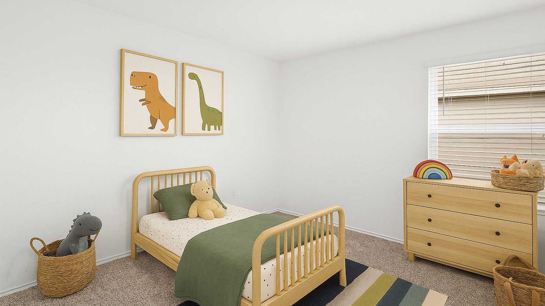 Furnished interior view inside a new home in Sunterra Lakes, Brookshire (Image 8).