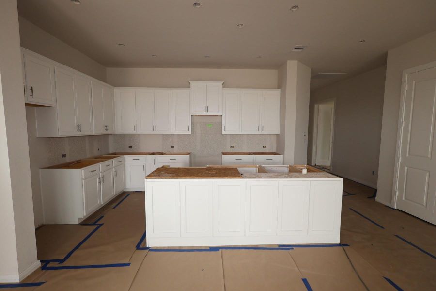 In-progress construction of a new home in Jordan Ranch - Terrace Collection, Fulshear, TX (Image 7).