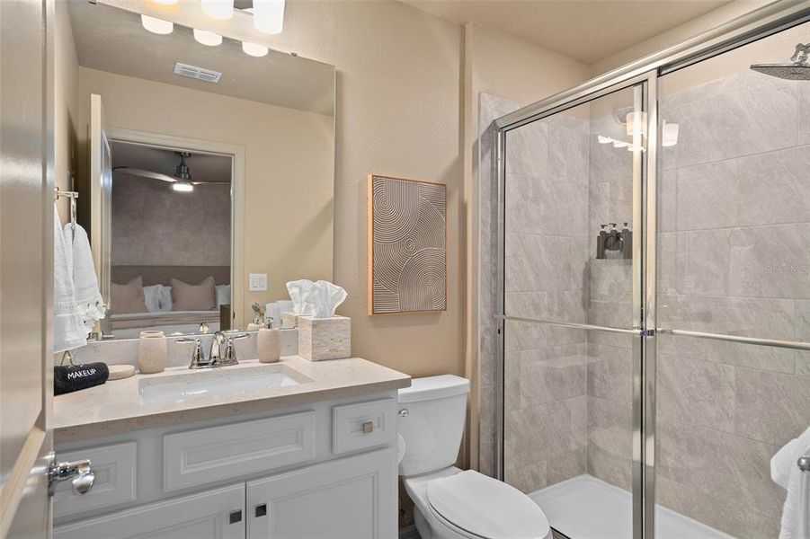 Furnished interior view inside a new home in Windsor Cay Resort, Clermont (Image 38).