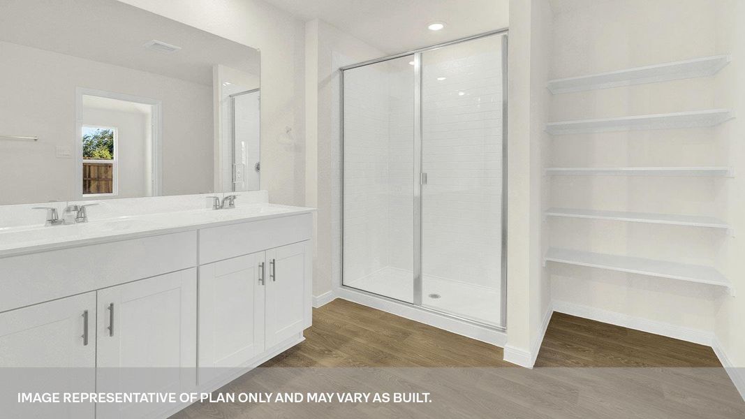 Furnished interior view inside a new home in Paramount, Kyle (Image 7).