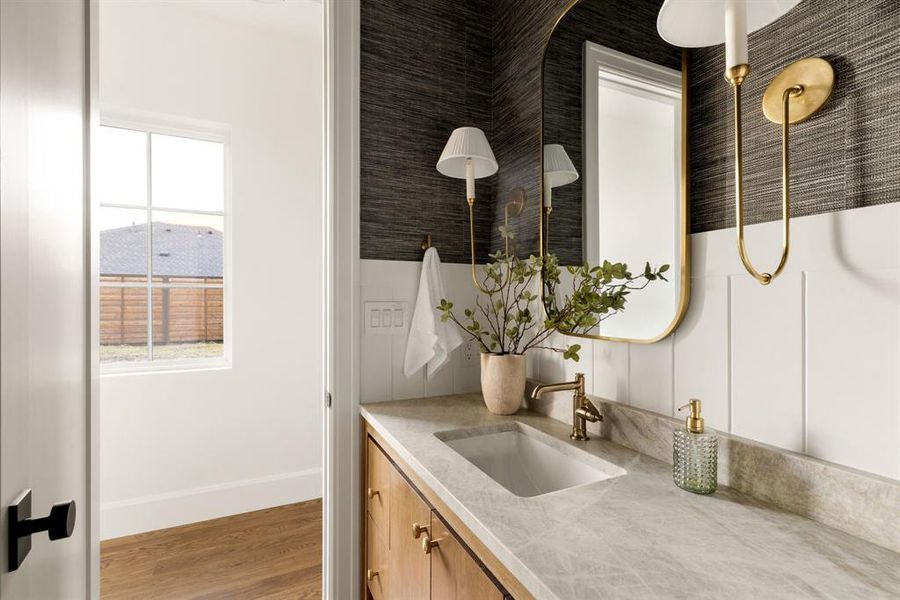 Furnished interior view inside a new home in , Dallas (Image 11). Furnished interior view inside a new home in , Dallas (Image 11).