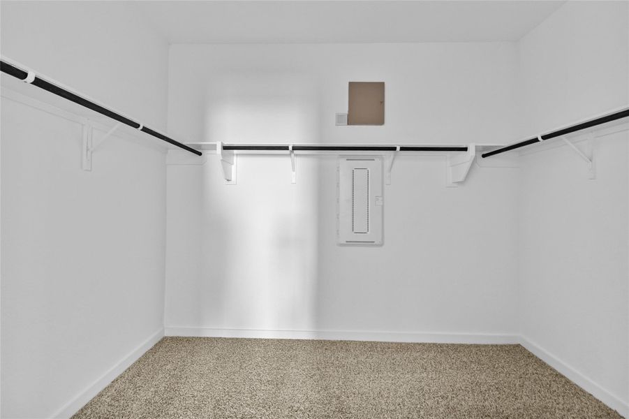 Spacious, unfurnished interior of a new home in River Ranch Estates, Dayton (Image 25). Spacious, unfurnished interior of a new home in River Ranch Estates, Dayton (Image 25).