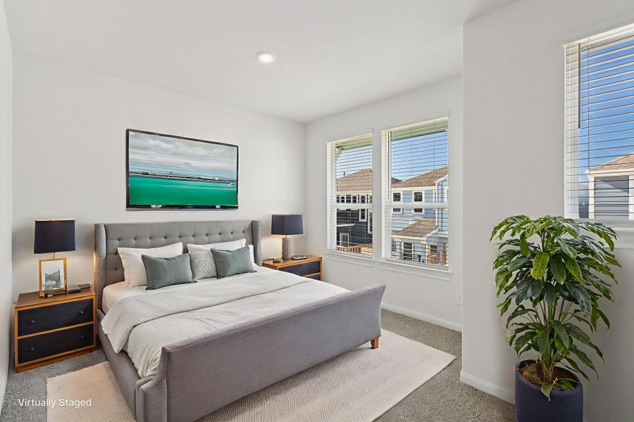 Furnished interior view inside a new home in Kemah Crossing - Luxe Series, Kemah (Image 9).