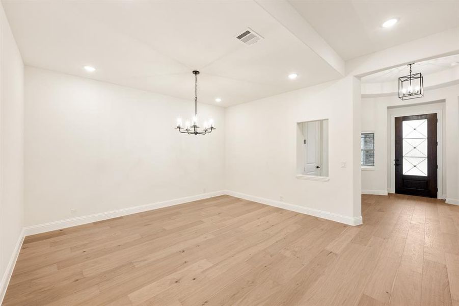 Spacious, unfurnished interior of a new home in Windsong Ranch Classic 61, Prosper (Image 39).