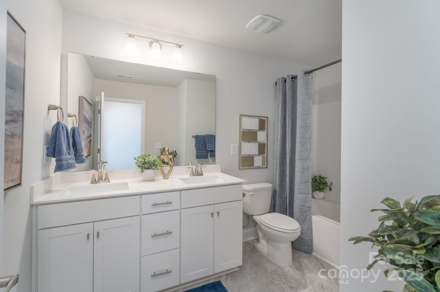 Furnished interior view inside a new home in Pine Trace, Gastonia (Image 6).