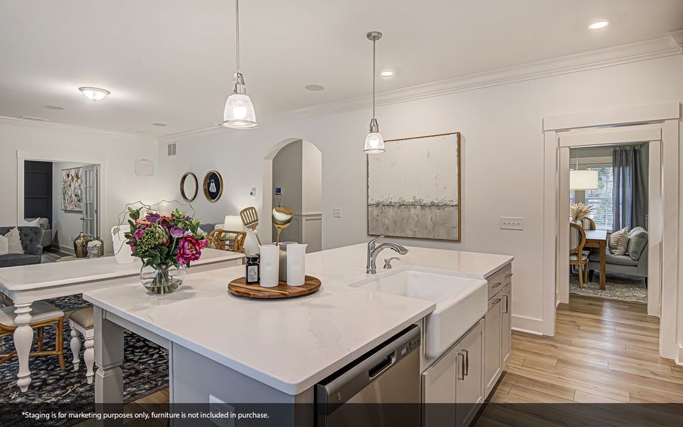 Furnished interior view inside a new home in Brayden, Advance (Image 9).