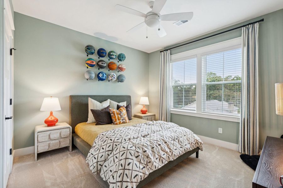 Furnished interior view inside a new home in Miller's Crossing, Johns Island (Image 35).