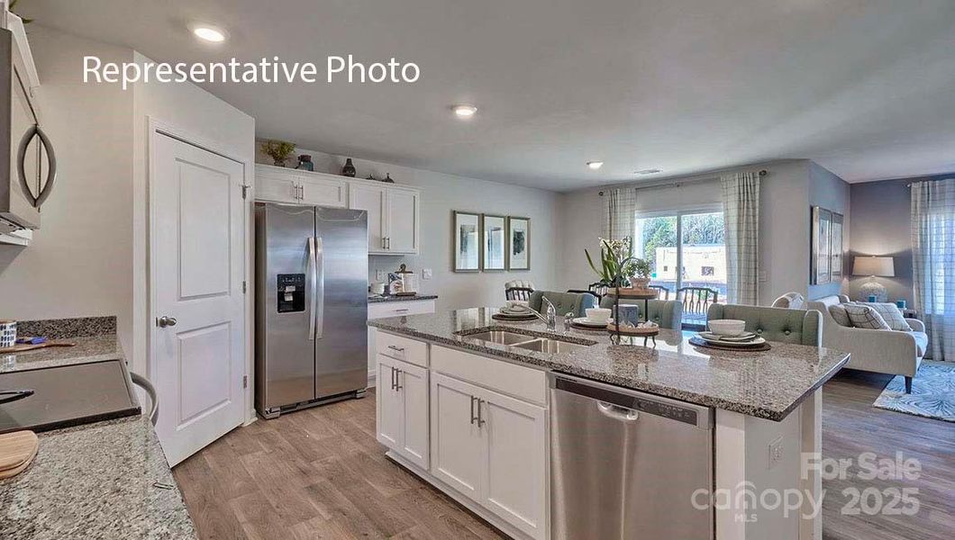 Furnished interior view inside a new home in Woodhaven at Chester, Chester (Image 8). Furnished interior view inside a new home in Woodhaven at Chester, Chester (Image 8).