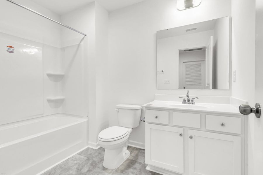 Furnished interior view inside a new home in Homecoming, Ravenel (Image 25).