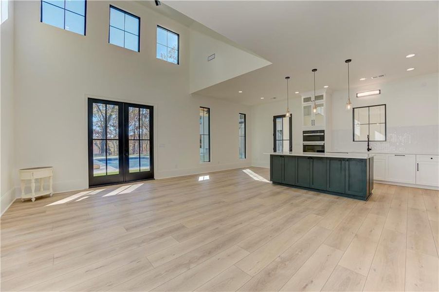 Spacious, unfurnished interior of a new home in , Ball Ground (Image 61). Spacious, unfurnished interior of a new home in , Ball Ground (Image 61).