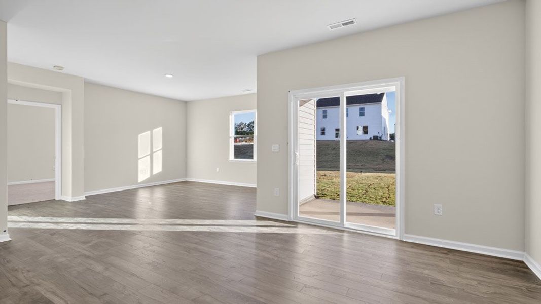 Spacious, unfurnished interior of a new home in Honeycutt Oaks, Angier (Image 14). Spacious, unfurnished interior of a new home in Honeycutt Oaks, Angier (Image 14).