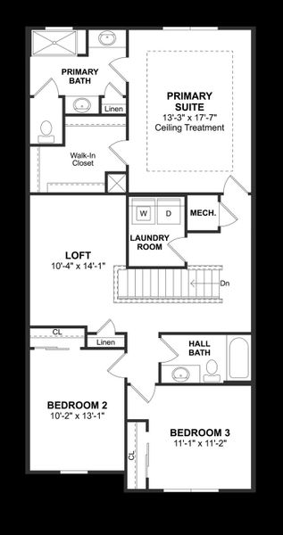 Floor Plan - Second Floor