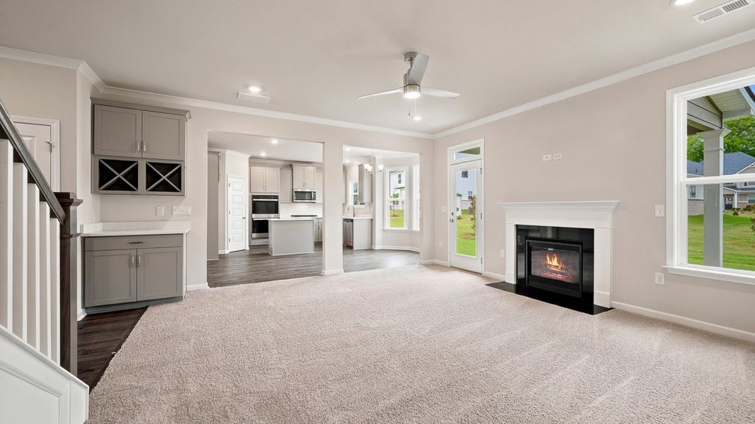 Spacious, unfurnished interior of a new home in Wildwood, Covington (Image 24).