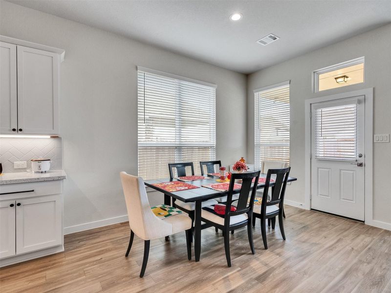 Furnished interior view inside a new home in Sunterra, Katy (Image 27). Furnished interior view inside a new home in Sunterra, Katy (Image 27).