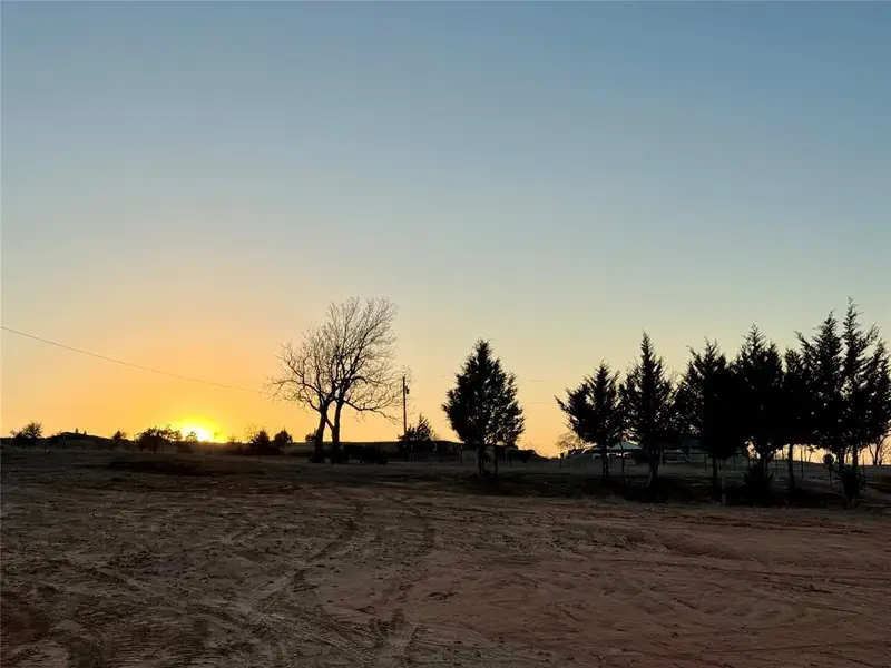 View from the back porch