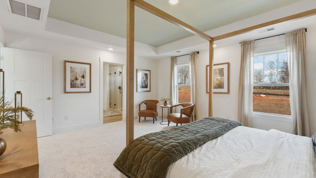 Furnished interior view inside a new home in Fox Hollow, Spartanburg (Image 17).