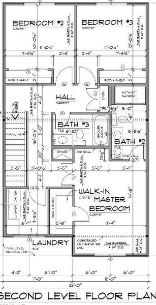 2D floor plan layout of this home in , Toccoa, GA (Image 4).