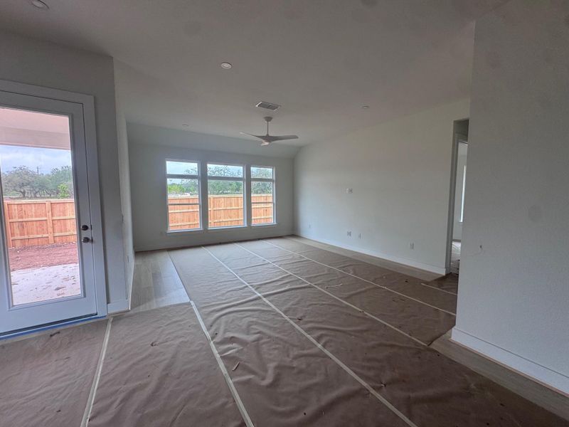 In-progress construction of a new home in Persimmon, Buda, TX (Image 5).