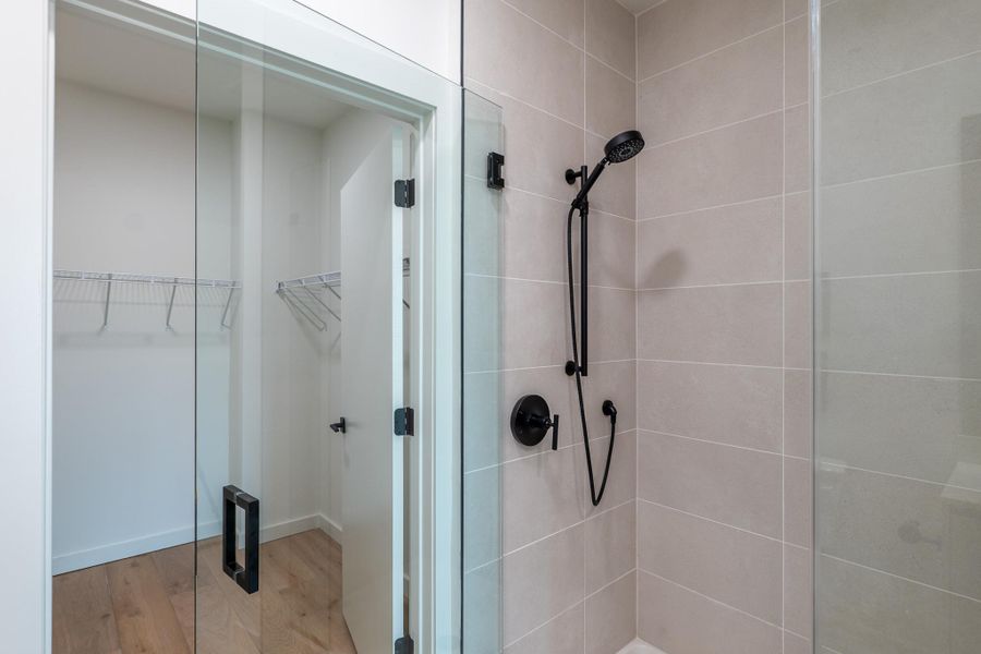 Furnished interior view inside a new home in One Oak, Austin (Image 5). Furnished interior view inside a new home in One Oak, Austin (Image 5).