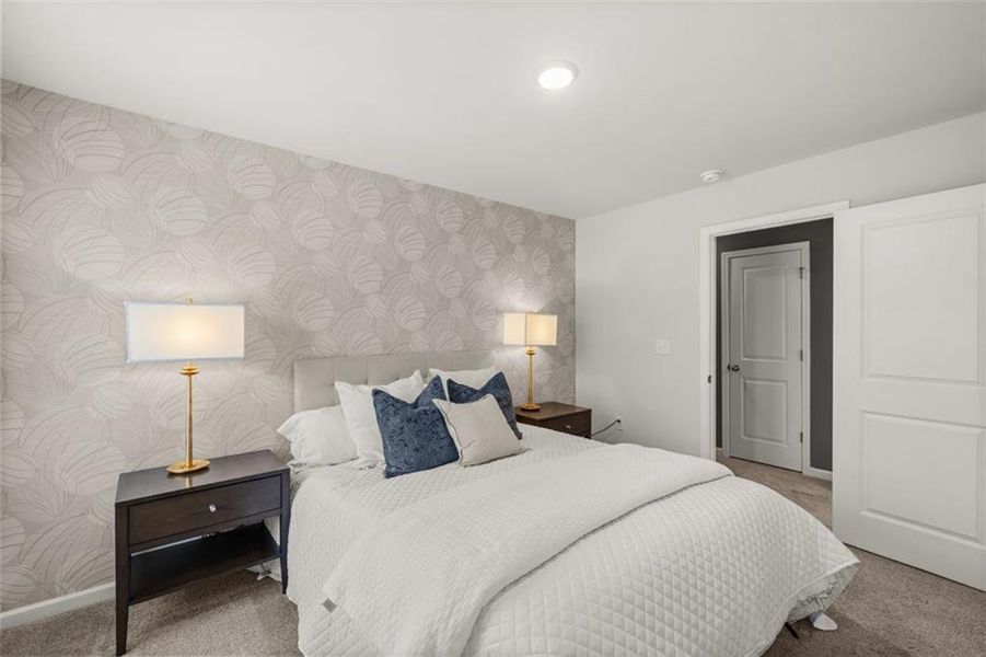 Furnished interior view inside a new home in Reeves Park, Stockbridge (Image 47). Furnished interior view inside a new home in Reeves Park, Stockbridge (Image 47).