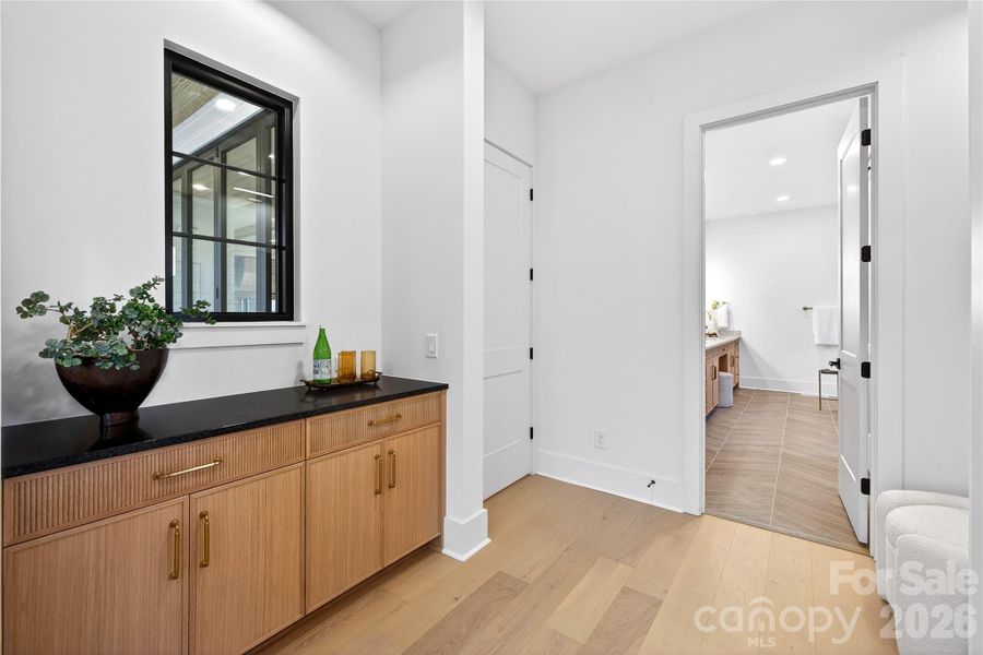 Furnished interior view inside a new home in , Charlotte (Image 9).