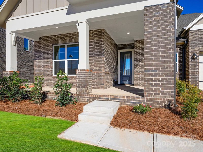 Exterior details and patio area of a home in Whitley Preserve – Enclave Collection, Mint Hill (Image 4).