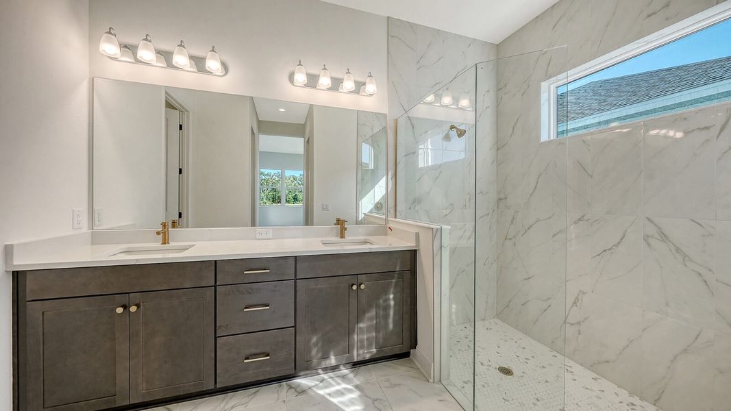 Furnished interior view inside a new home in Wildleaf, Parrish (Image 6).