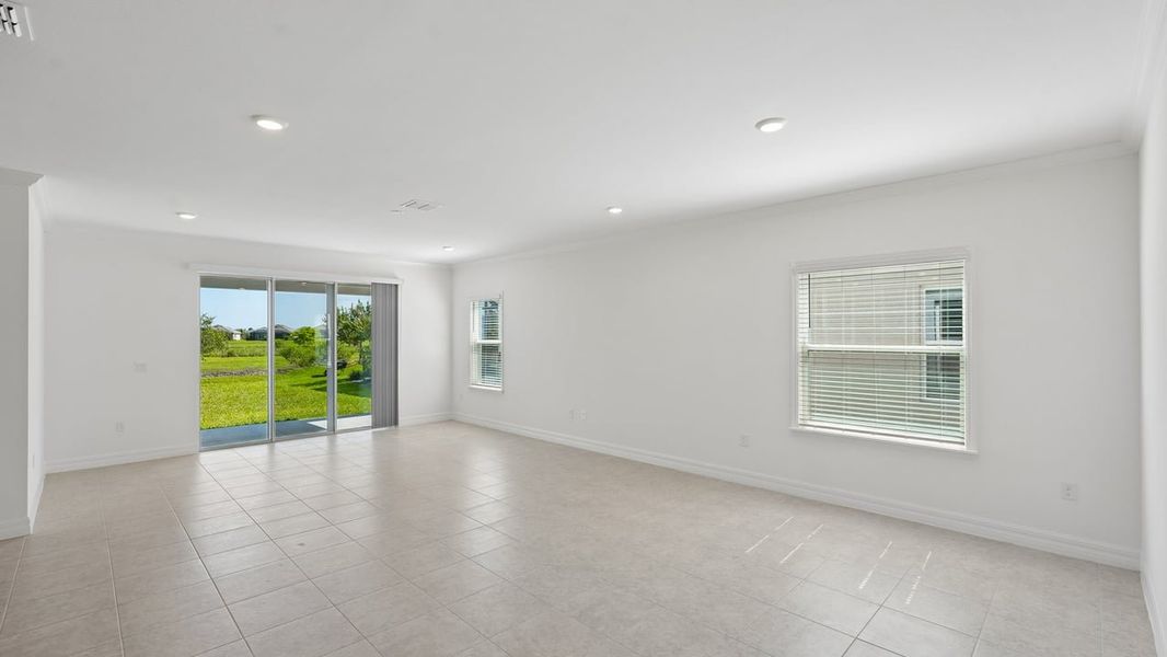 Spacious, unfurnished interior of a new home in Heritage Station, Punta Gorda (Image 23).