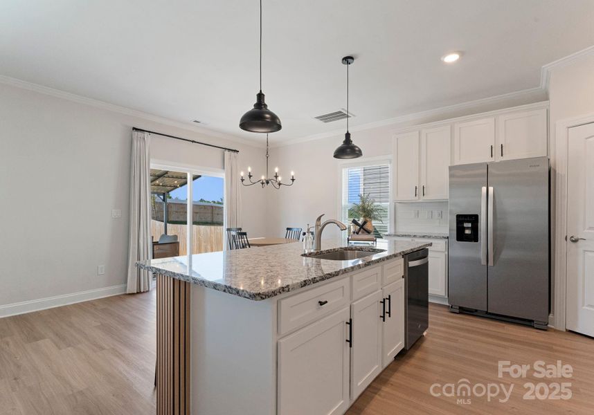 Furnished interior view inside a new home in , Troutman (Image 16).