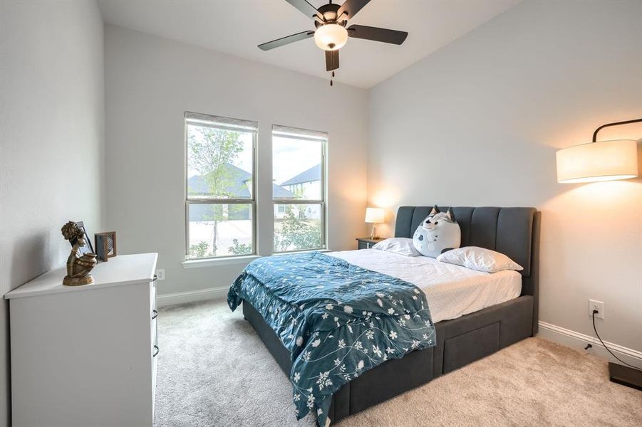 Furnished interior view inside a new home in Cross Creek Meadows, Celina (Image 8).