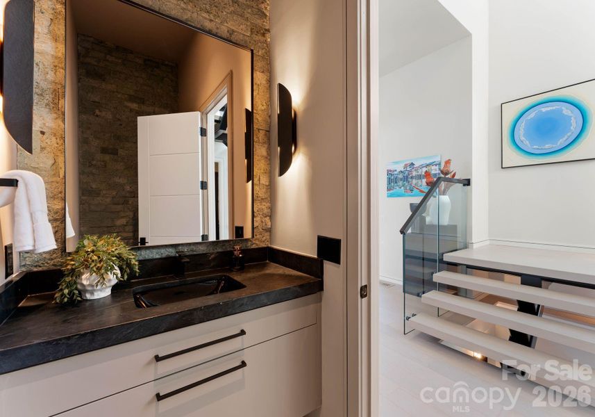 Furnished interior view inside a new home in , Charlotte (Image 17).