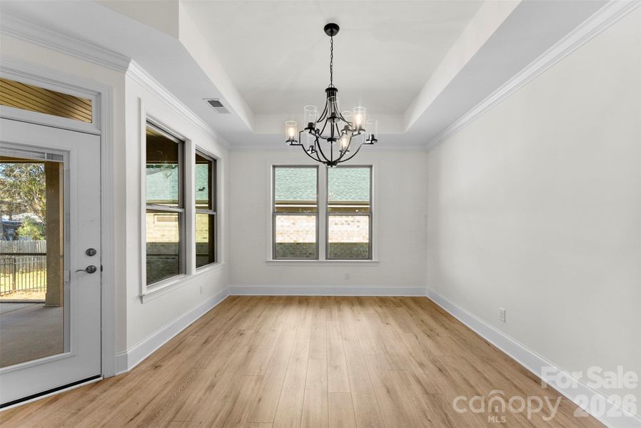 Spacious, unfurnished interior of a new home in The Courtyards on New Hope, Gastonia (Image 16).