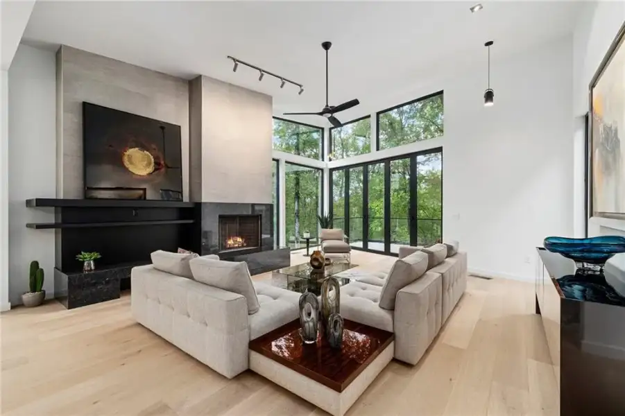 Furnished interior view inside a new home in , Ball Ground (Image 36). Furnished interior view inside a new home in , Ball Ground (Image 36).