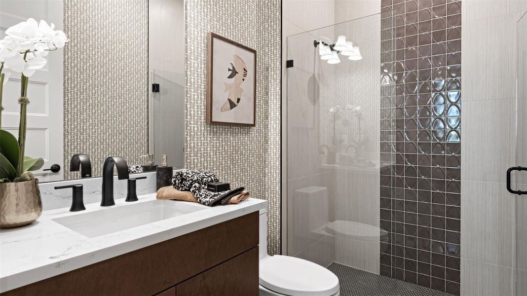 Furnished interior view inside a new home in L'Ambiance at Avenir, Palm Beach Gardens (Image 10).