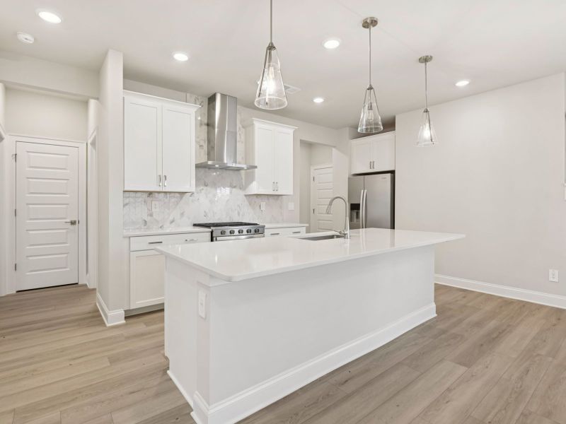 Furnished interior view inside a new home in Hemingway - Reserve Series, Cumming (Image 5).
