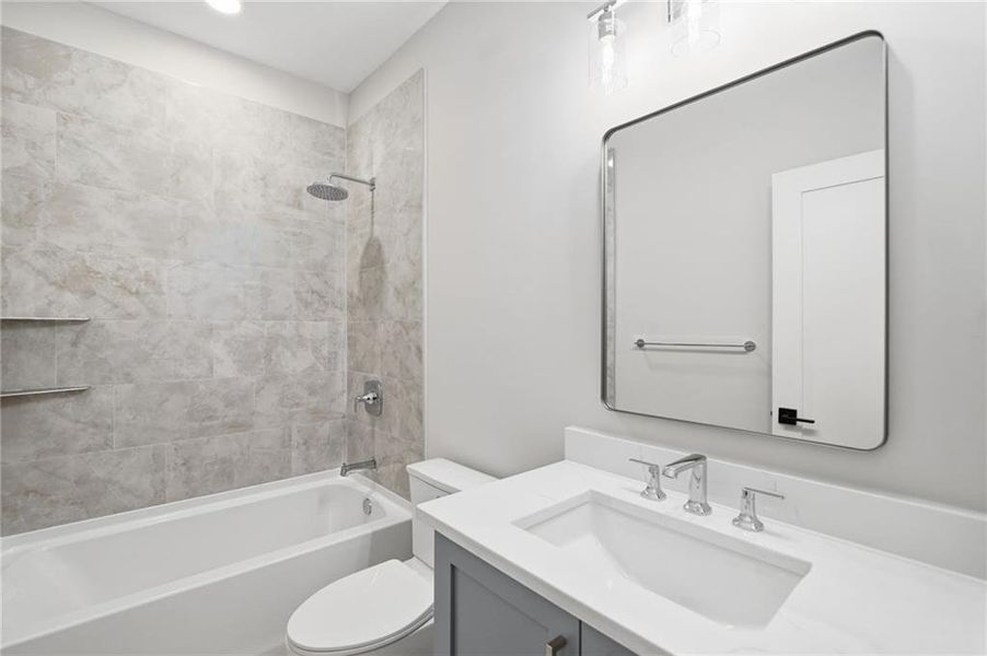 Furnished interior view inside a new home in , Roswell (Image 45).