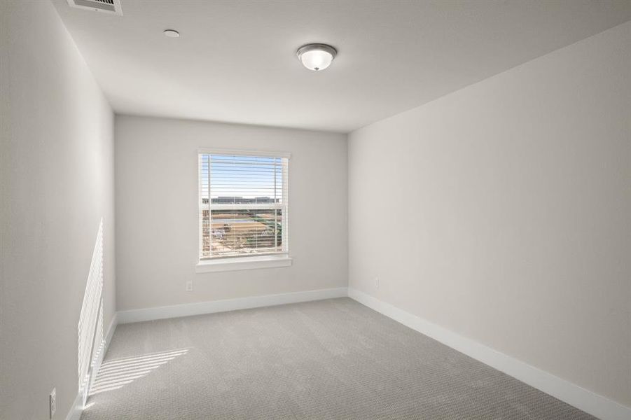 Spacious, unfurnished interior of a new home in The Abbey at Mercer Crossing, Farmers Branch (Image 22).