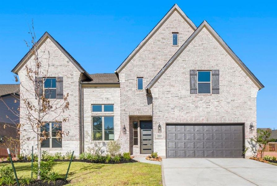 MOVE IN READY!! Westin Homes NEW Construction (Carter IX, Elevation M) Two story. 5 bedrooms, 4.5 baths.