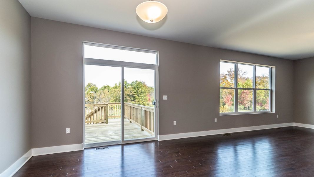Representative unfurnished interior of a home built from the The Boulder Side Entry by Norfolk Homes in The Grande Estates, Jackson (Image 16).