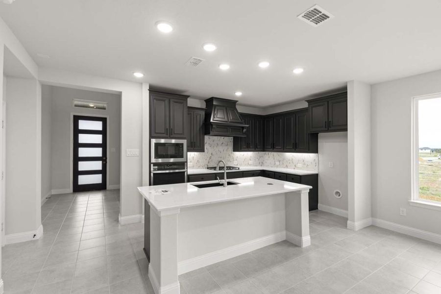 Furnished interior view inside a new home in Sutton Fields, Celina (Image 4).