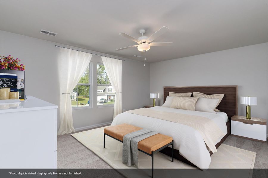 Furnished interior view inside a new home in Jordan Grove, Conway (Image 10).