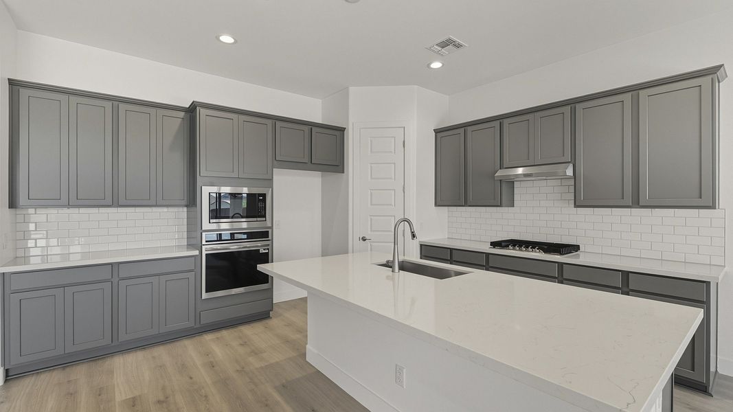Furnished interior view inside a new home in Hacienda at Estrella, Goodyear (Image 4).