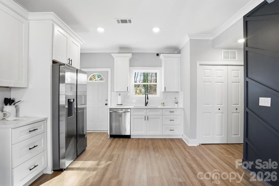 Furnished interior view inside a new home in , Albemarle (Image 8).