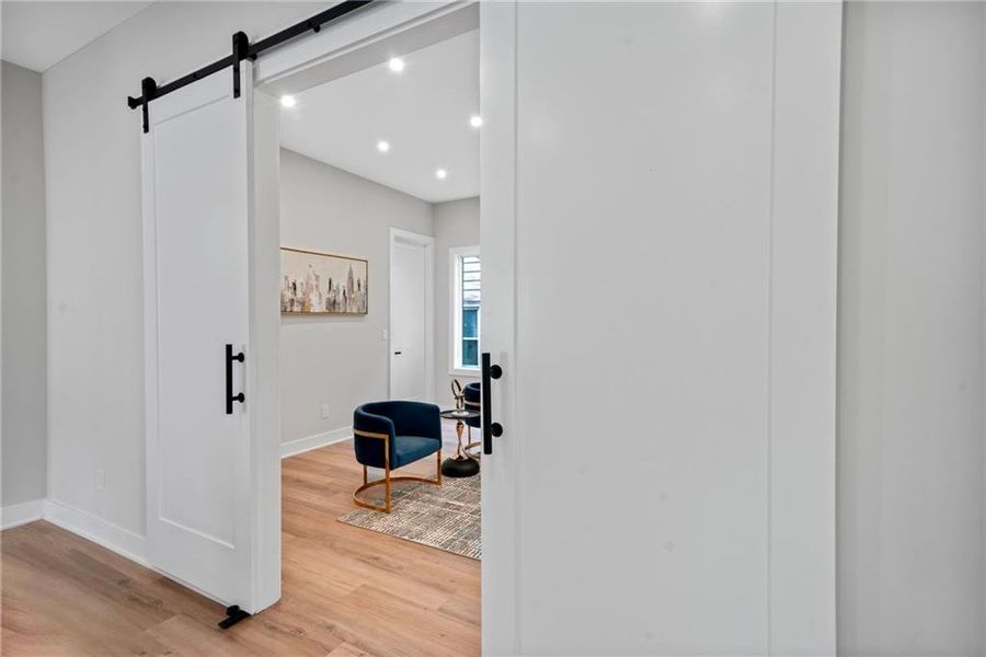 Furnished interior view inside a new home in , Atlanta (Image 8).