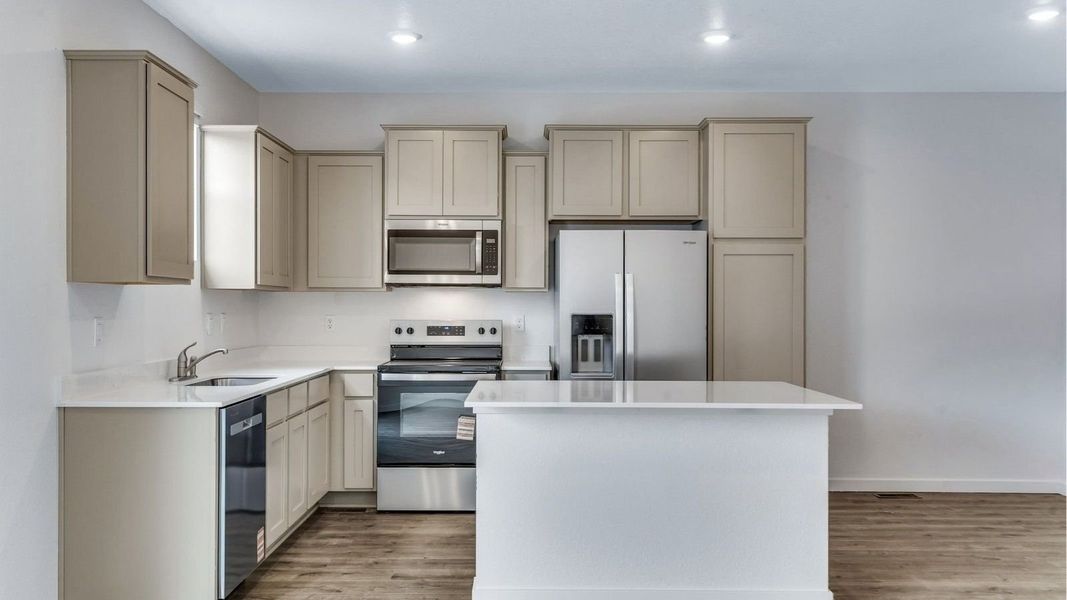 Furnished interior view inside a new home in Ellston Park, Colorado Springs (Image 7).