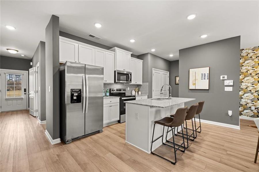 Furnished interior view inside a new home in Reeves Park, Stockbridge (Image 46).