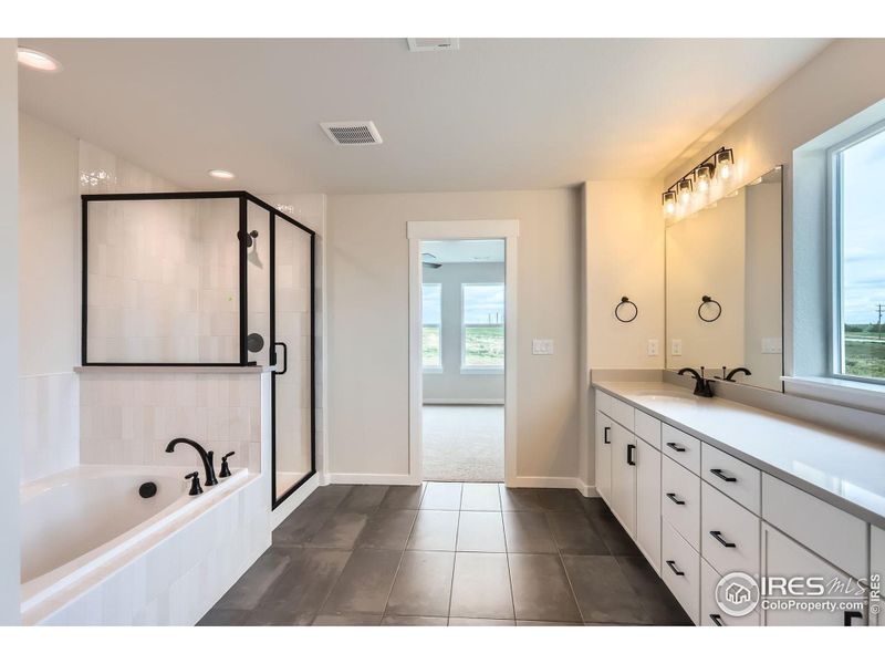 Furnished interior view inside a new home in Barefoot Lakes, Longmont (Image 13).