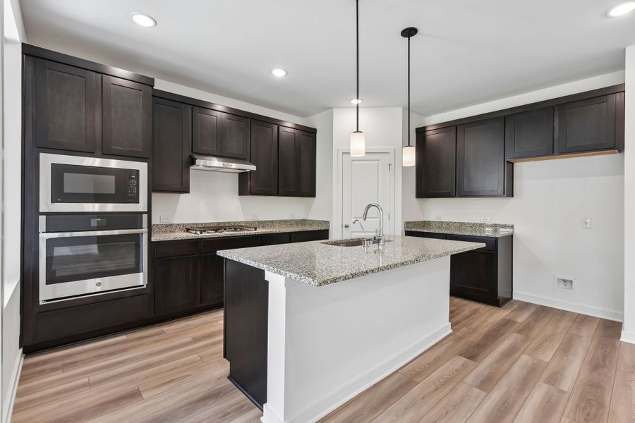 Furnished interior view inside a new home in Parkton Square, Kyle (Image 5).
