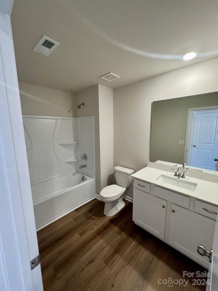 Secondary bathroom